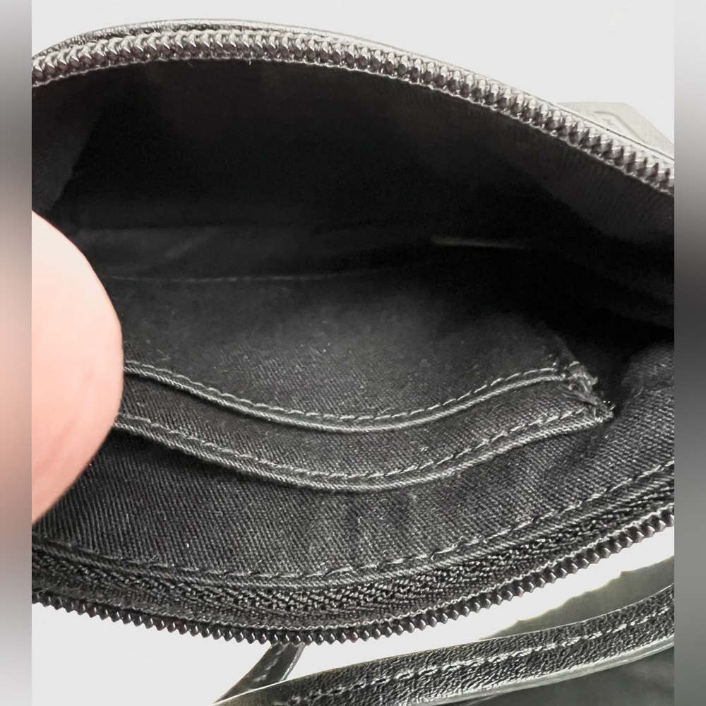 Coach Black Leather Wristlet - Picture 8 of 10